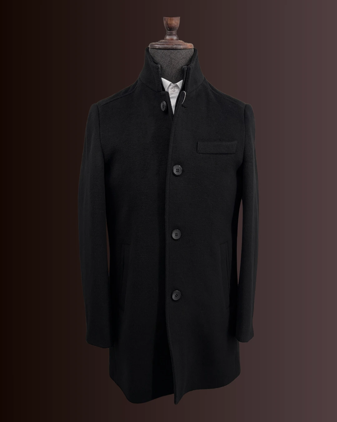 Płaszcz męski Marco Cadini Radom, model KM 0215 Black