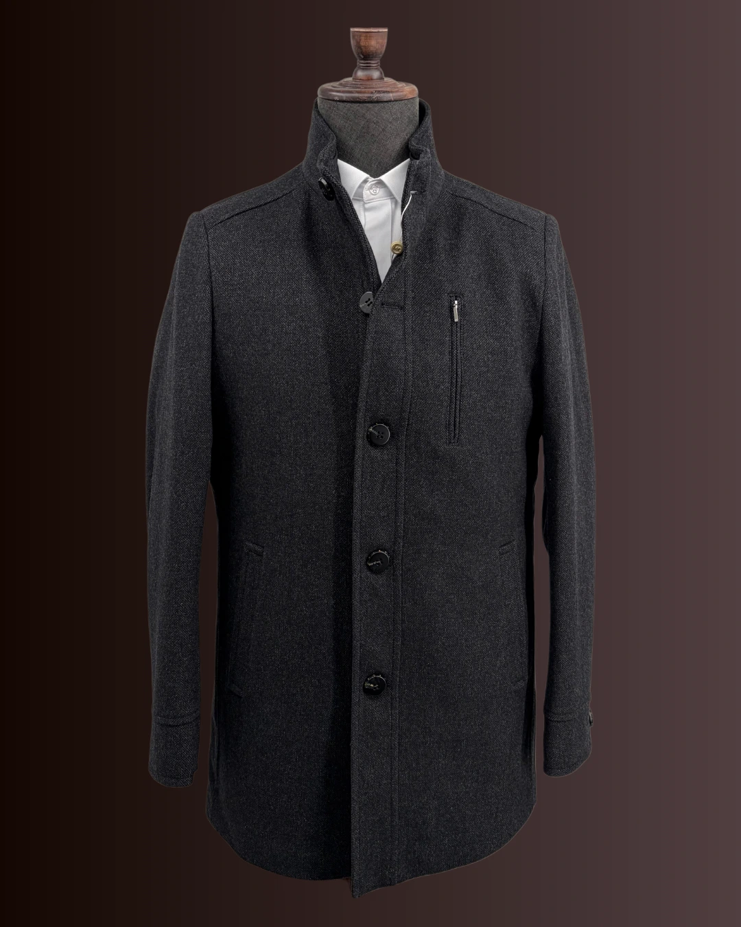 Płaszcz męski Marco Cadini Radom, model KM 0224 Grey