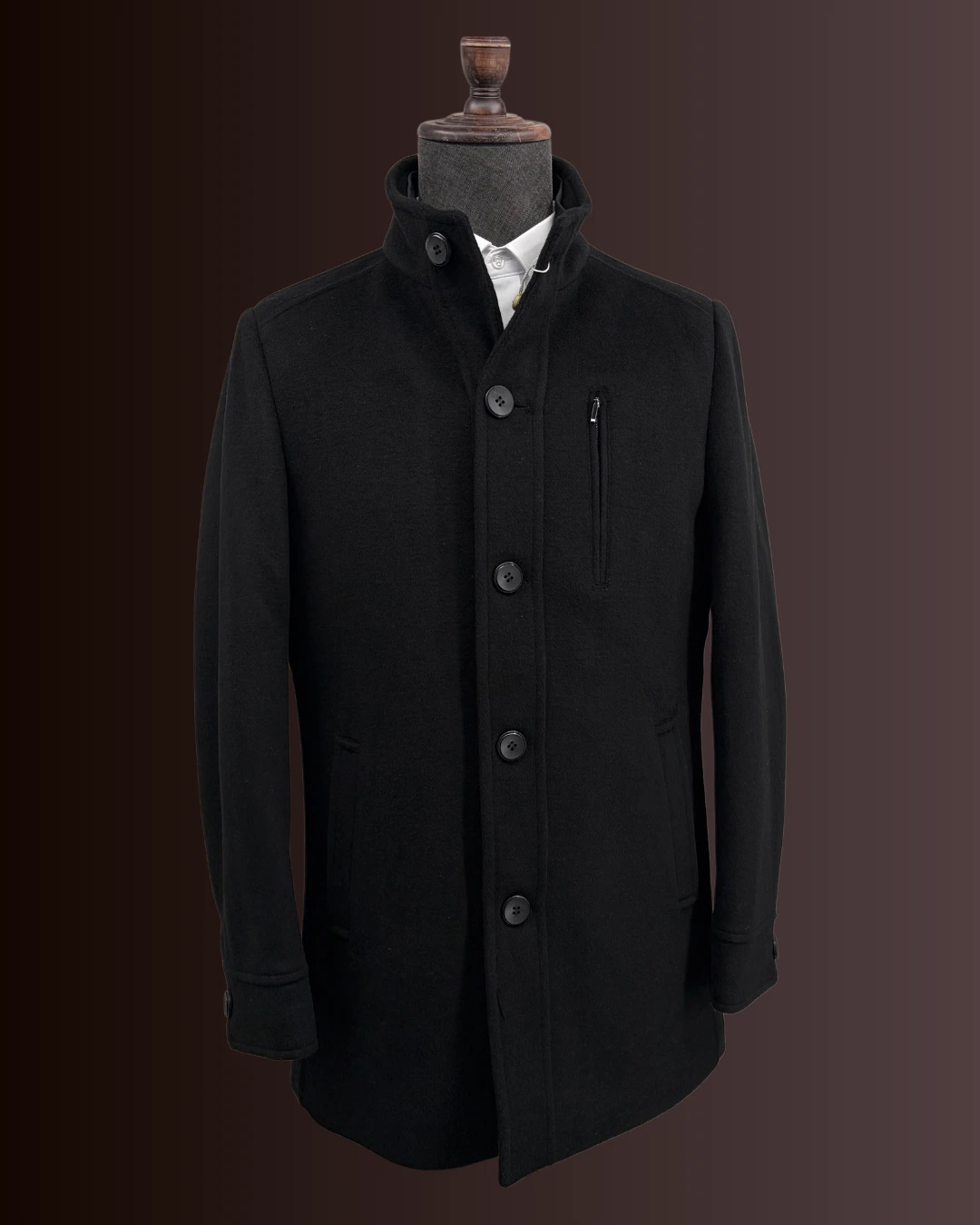Płaszcz męski Marco Cadini Radom, model KM 0225 Black