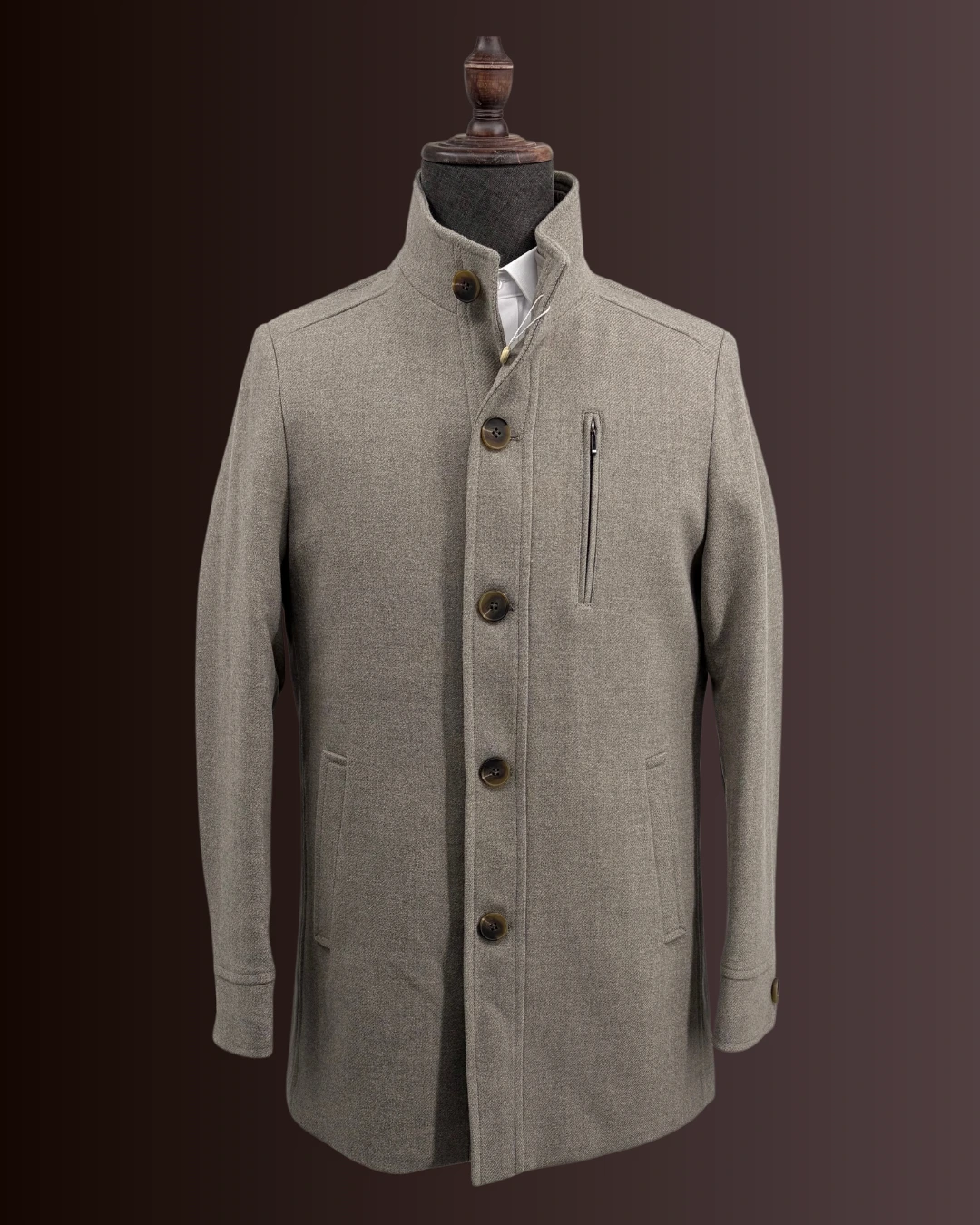 Płaszcz męski Marco Cadini Radom, model KM 0226 Beige