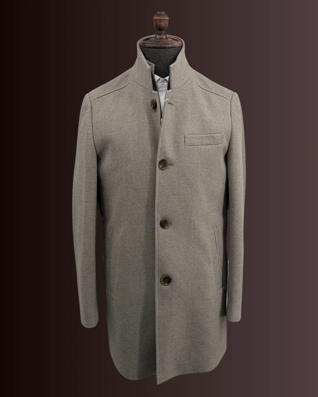 Płaszcz męski Marco Cadini Radom, model KM 0215 Beige