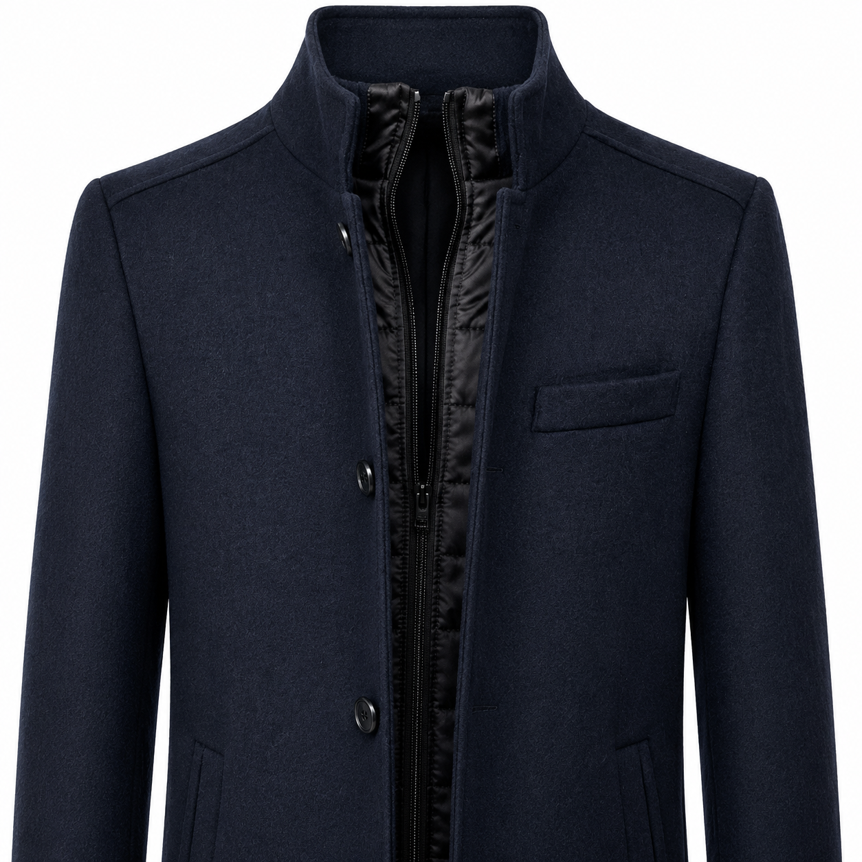 Production of men's coats for private label clothing brands in Poland